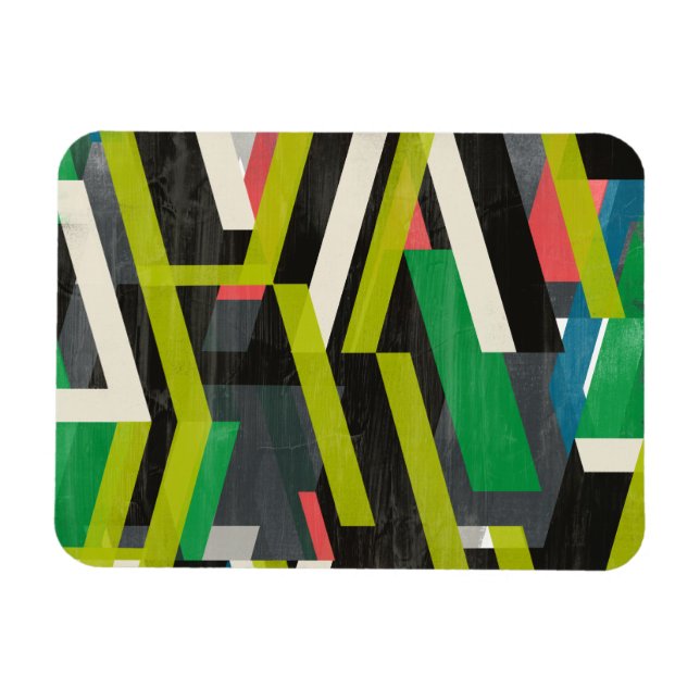 Íman Padrão de Fluxo de Slipstream Diagonal (Horizontal)