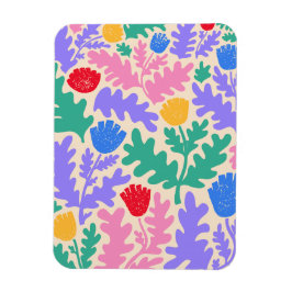 Íman Padrão de Formas Geométricas Vibrantes