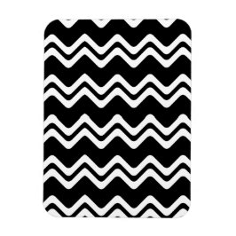 Íman Padrão de Linha de Cor Dupla Zig Zag