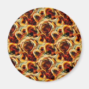 Íman Padrão de manchas sem costura, castanho-claro, tr