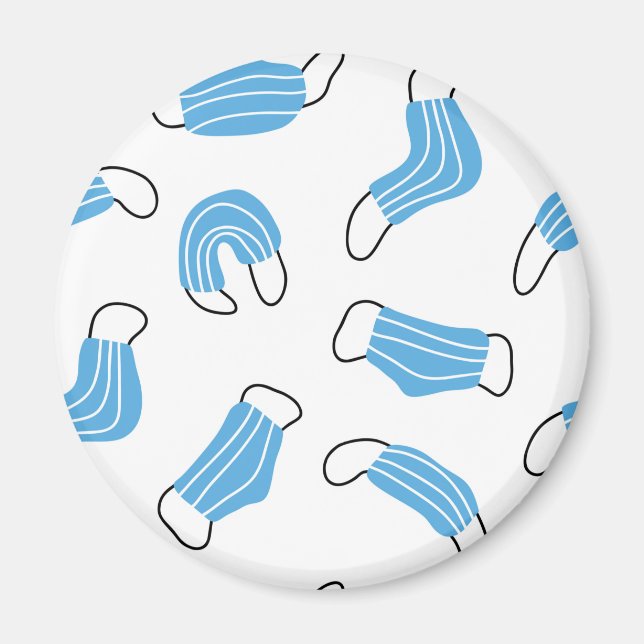 Íman Padrão de máscara médica (Frente)