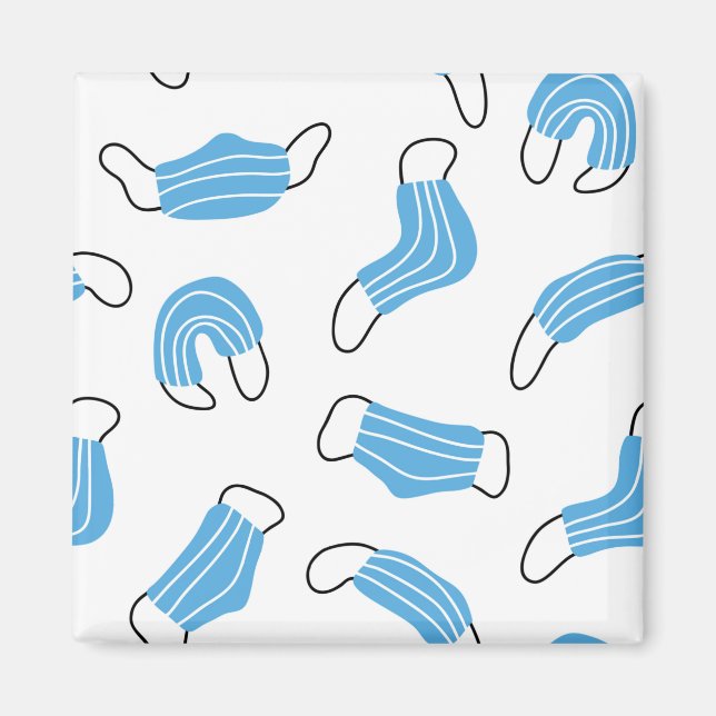 Íman Padrão de máscara médica (Frente)