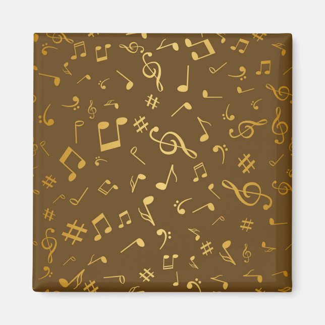 Íman Padrão de música (Frente)