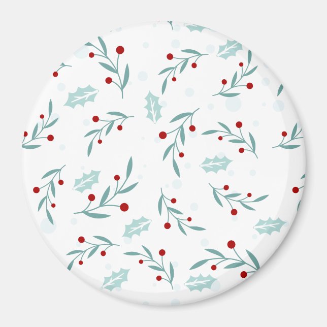 Íman Padrão de Natal 112 (Frente)