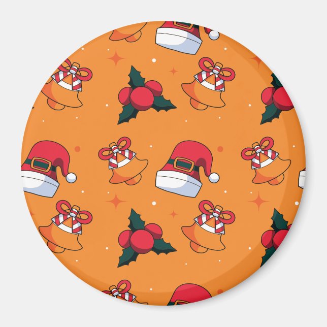 Íman Padrão de Natal 90 (Frente)