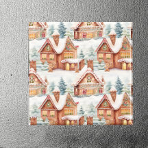 Padrão de Natal de Férias do Pão-de-Gengala