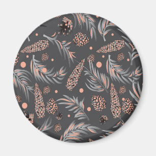 Íman Padrão de Natal, Pine Snow