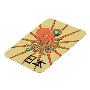 Íman Padrão de Octopus Japonês