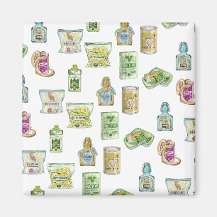 Íman Padrão de poção da bruxa duplo