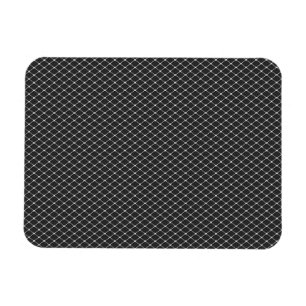 Íman Padrão de tela triangular de prata