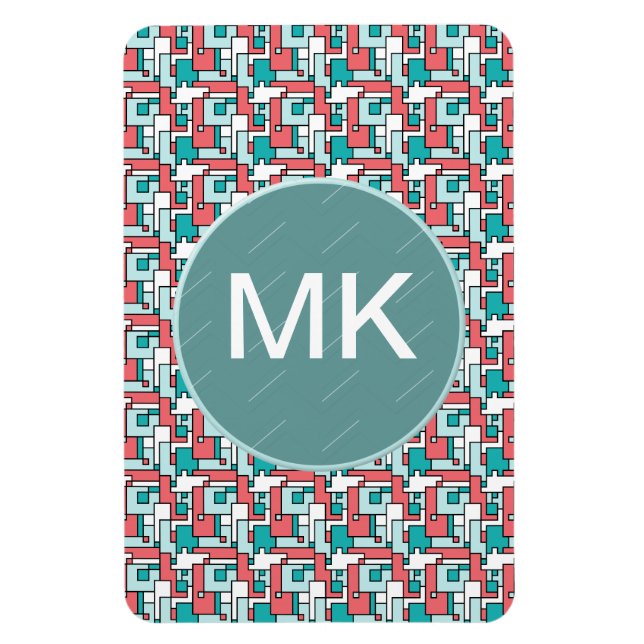 Íman Padrão de Tijolo Retroativo (Vertical)