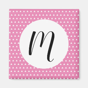 Íman Padrão de triângulo branco