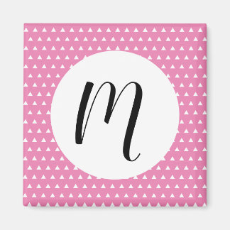 Íman Padrão de triângulo branco