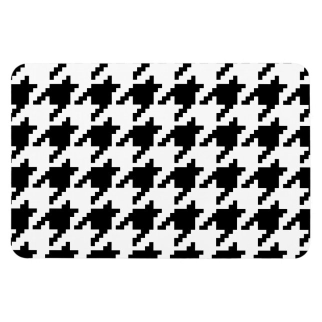 Íman Padrão de verificação de houndstooth de pixel de 8 (Horizontal)