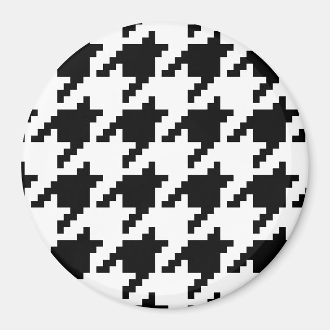 Íman Padrão de verificação de houndstooth de pixel de 8 (Frente)