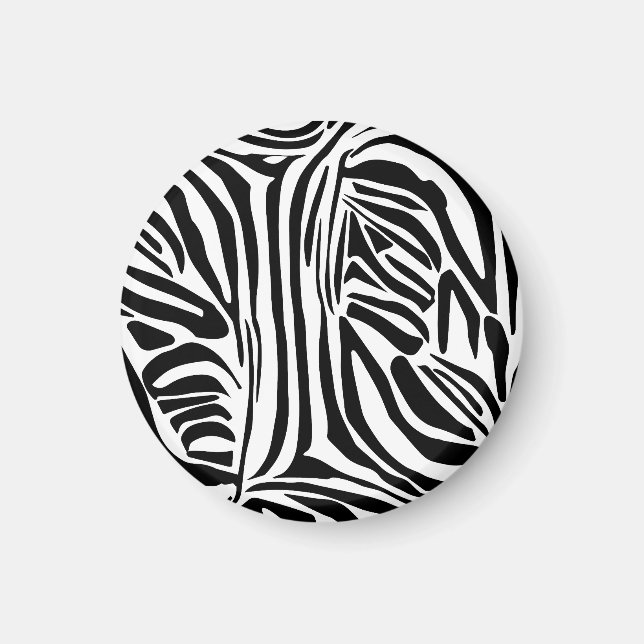 Íman Padrão de zebra (Frente)