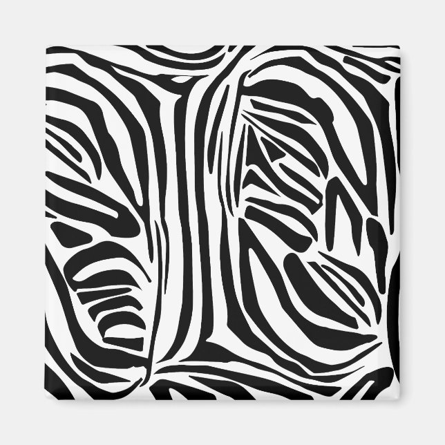 Íman Padrão de zebra (Frente)