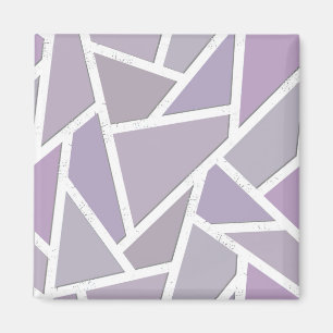 Íman padrão do mosaico da lavanda