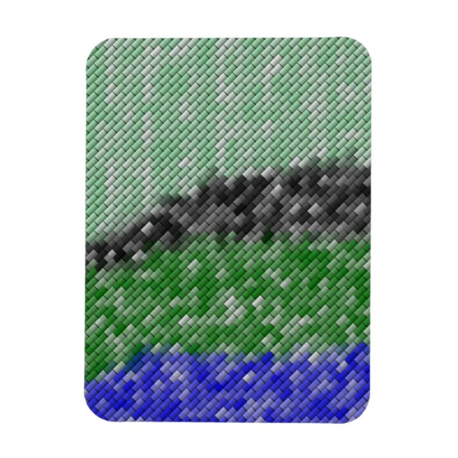 Íman Padrão estranho moderno (Vertical)