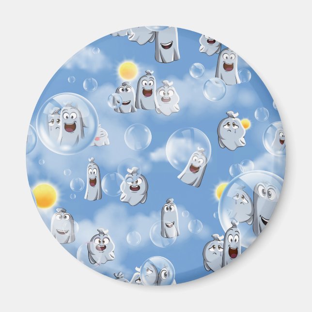 Íman Padrão Fantasma (Frente)