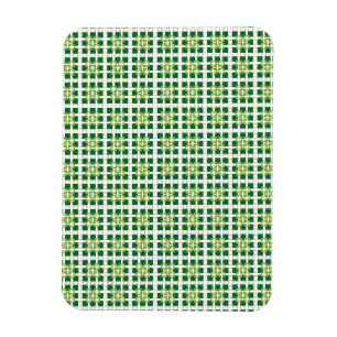 Íman Padrão geométrico dos quadrados florestais