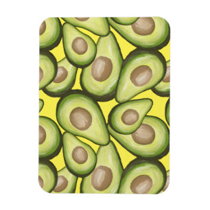 Íman Padrão Gourmet Fresco Vegan Avocado