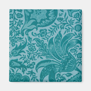 Íman Padrão indiano (por William Morris) Magnet