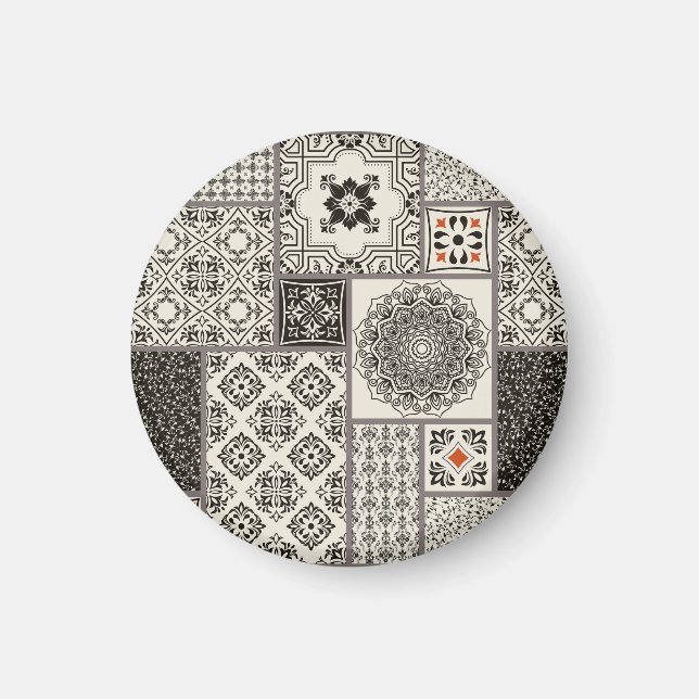 Íman Padrão Islâmico do Azulejo da Potéria Majolica (Frente)