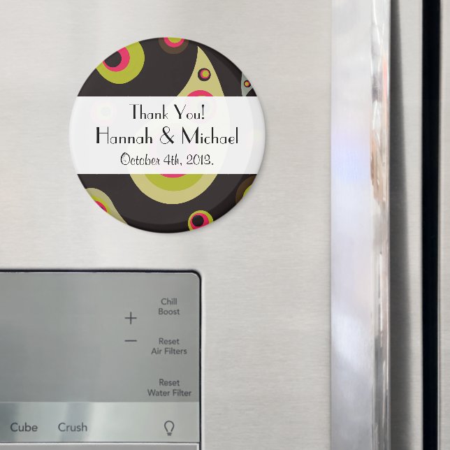 Íman Padrão Paisley, Paisley Persa, Boteh, Casamento (In Situ (Fridge))