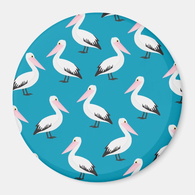 Íman Padrão pelicano (Frente)