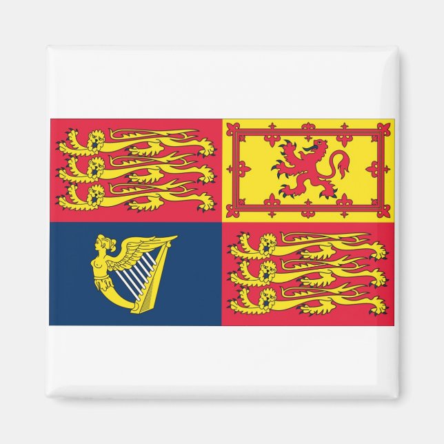 Íman Padrão Real Inglês (Frente)