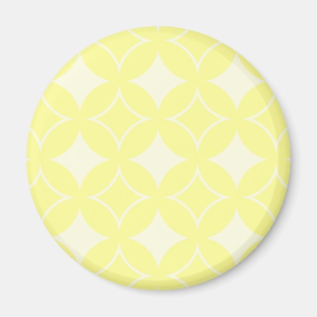 Íman Padrão shippo amarelo limão (Frente)