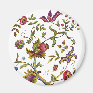 Íman Padrão tradicional de bordado de árvore da vida