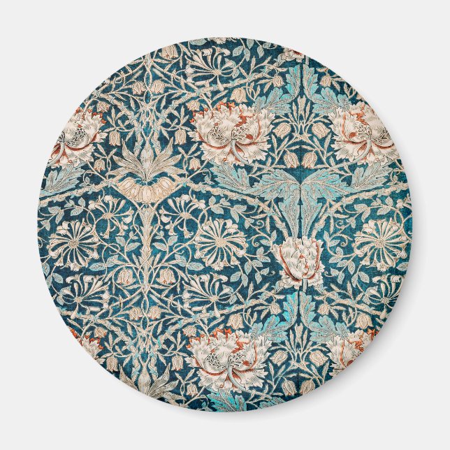 Íman Padrão William Morris Honeysuckle 1876 (Frente)