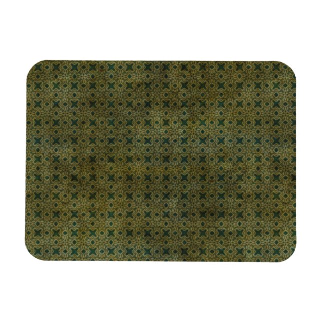 Íman Padrão Xs e So em Verde (Horizontal)