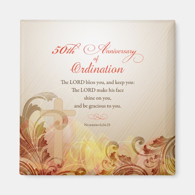 Íman Padre, 50º Aniversário da Bênção da Ordenação (Frente)