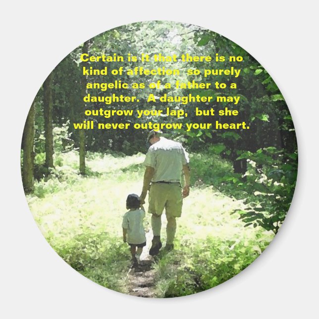 Íman Padre e Filha Magnet (Frente)