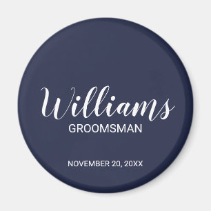 Íman Padrinho de casamento Personalizado de Script Mode