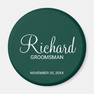 Íman Padrinho de casamento Personalizado de Script Mode