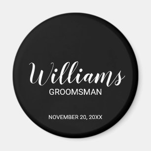 Íman Padrinho de casamento Personalizado de Script Mode