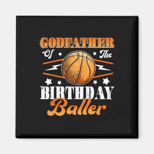 Íman Padrinho Do Aniversário Byller Bysketbyll Pai