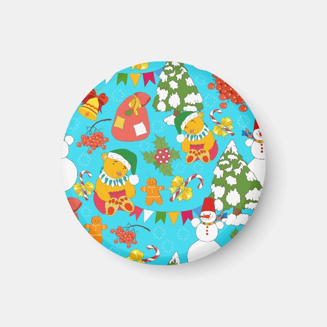 Íman Padrões De Amizade Para Crianças. (Frente)