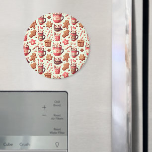 Íman Padrões de cacau e pão de especiarias