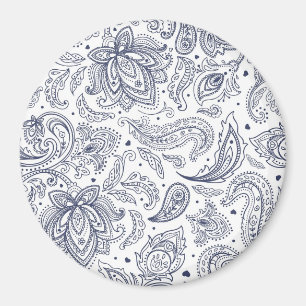 Íman padrões de flores clássicas