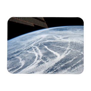 Íman Padrões De Nuvem A Sul Das Ilhas Aleutas.