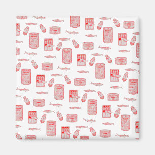 Íman Padrões de Peixe Inclinado