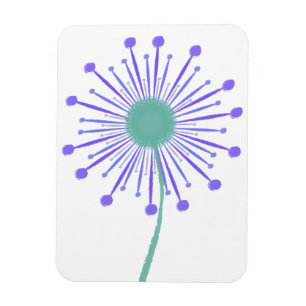 Íman Padrões florais bonitos