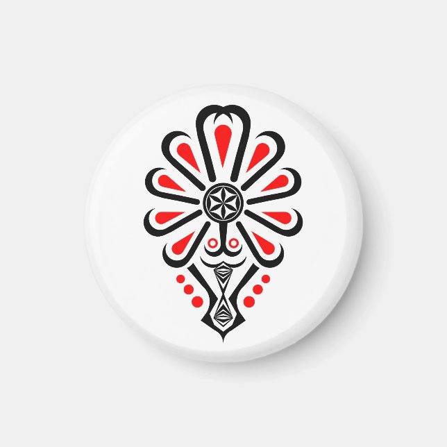 Íman Padrões folhosos da Polônia - Parzenica (Frente)