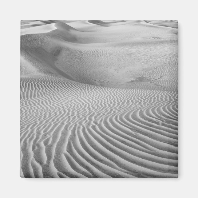 Íman Padrões Nas Dunas De Areia (Frente)