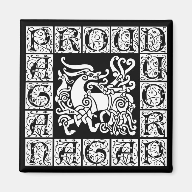 Íman Pagan Stag Magnet (Frente)